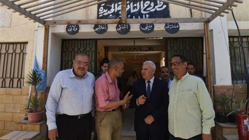 محافظ مطروح يتفقد