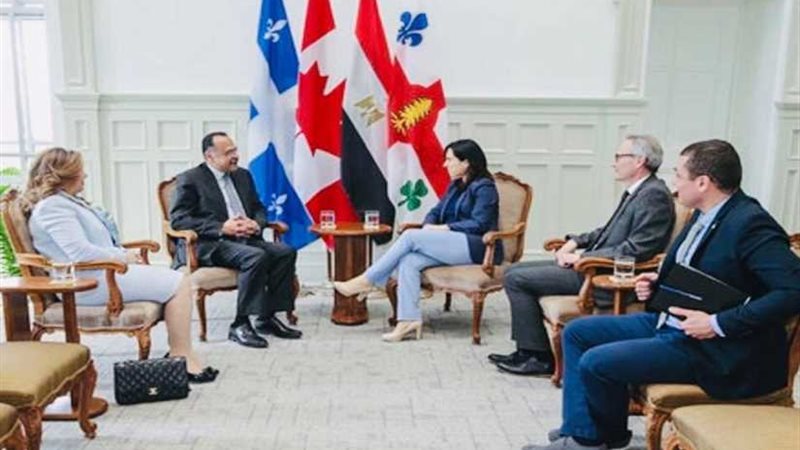 قنصل مصر العام وعمدة