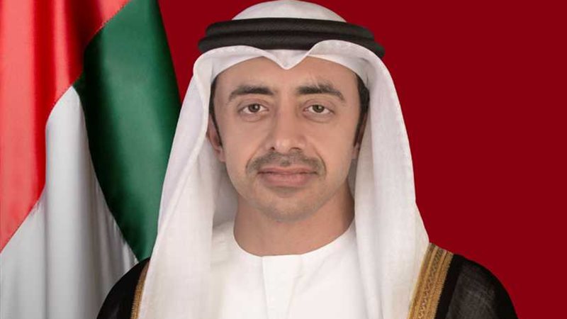 وزير الخارجية الإماراتي:
