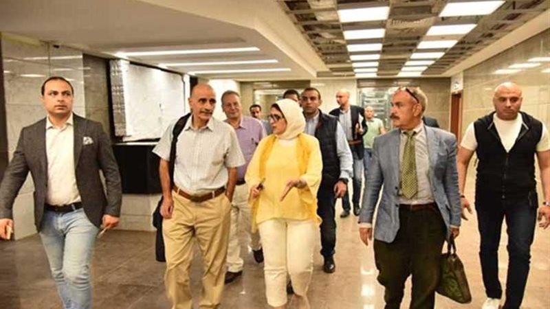 وزيرة الصحة تتفقد