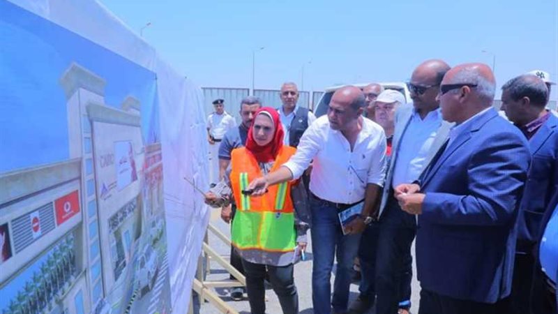 وزير النقل يتابع