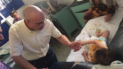 السيطرة على حريق محدود بإحدى غرف الأطباء بالمستشفى الجامعي بأسيوط دون خسائر