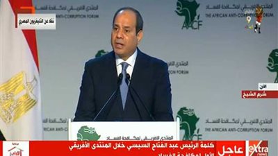 السيسي: تم استحداث إدارات مختصة لمكافحة الفساد المالي والإداري (فيديو)