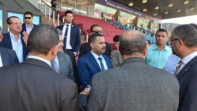 وفد برلماني يتفقد أعمال التطوير باستاد السلام استعدادا لأمم إفريقيا 2019