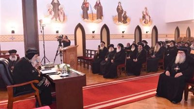 البابا تواضروس يستأنف عظته الأسبوعية من دير القديس الأنبا بيشوى بوادى النطرون