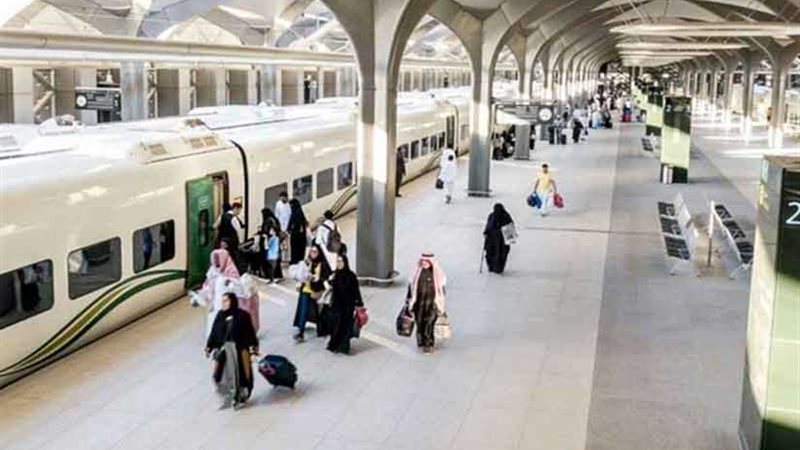 قطار الحرمين ينطلق