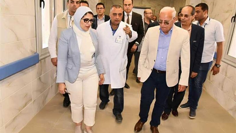 وزيرة الصحة تتفقد