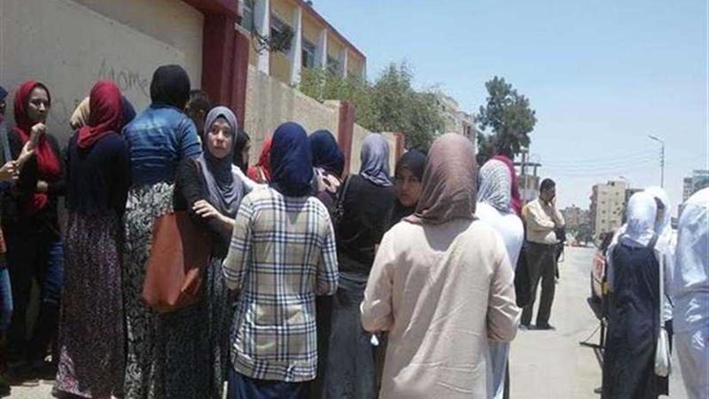 إصابة طالبتين بحالة