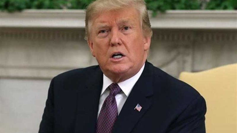 ترامب خلال لقائه