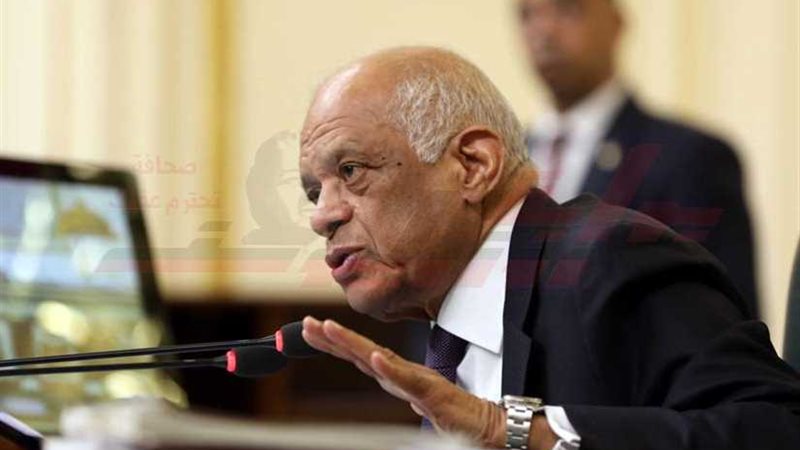 عبد العال يضع بالمضبطة