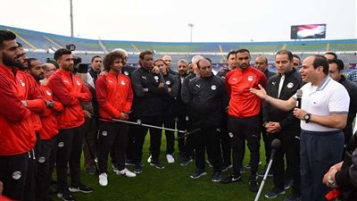 حزب المؤتمر: زيارة السيسي لنجوم الفراعنة حافز كبير لهم لانتزاع كأس البطولة الإفريقية