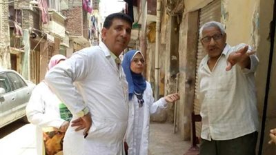 حملة إرشادية لتوعية أهالي المنصورة بمرض 