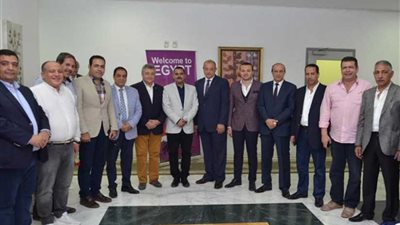 وفد البرلمان يتفقد مطار برج العرب