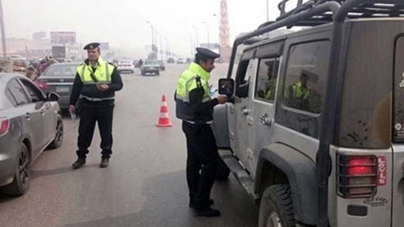 ضبط 3895 مخالفة مرورية