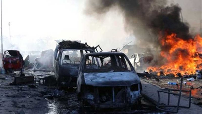 سماع دوي انفجارين