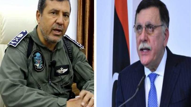 كلمة وداع السراج..