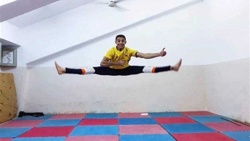 بطل مصري يسجل رقمًا