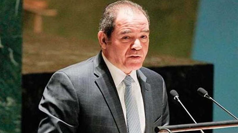 وزير الخارجية الجزائري