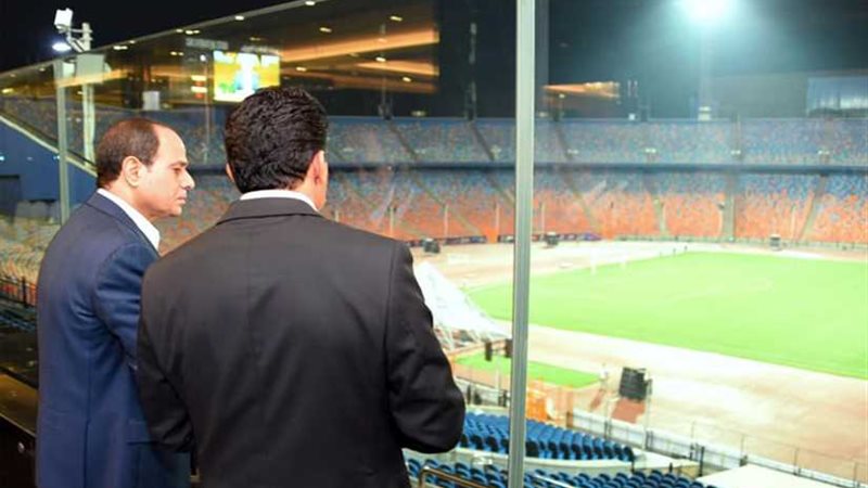 شاهد..الرئيس السيسى