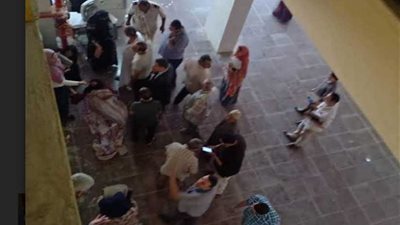 زوج يلقي بزوجته الحامل من الطابق الثالث بمحكمة الأسرة بالمنوفية