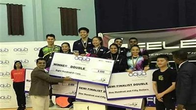 فضية وبرونزية للريشة الطائرة في بطولة موريشيوس الدولية