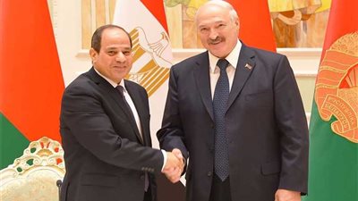 نص كلمة الرئيس السيسي في المؤتمر الصحفى المشترك مع نظيره البيلاروسى