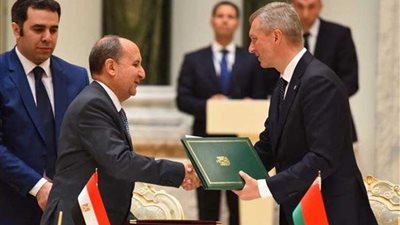 وزارة التجارة والصناعة توقع ٣ مذكرات تفاهم مع الحكومة البيلاروسية