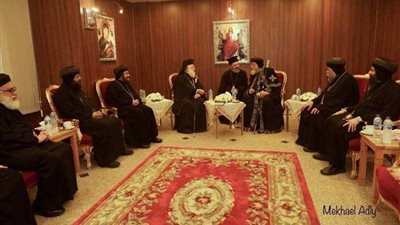 البابا تواضروس الثاني يشارك في احتفالية اليوبيل الذهبي لتأسيس كنيسة الأنبا تكلا بالإسكندرية