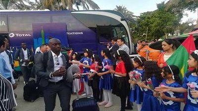 اكتمال وصول منتخبات المجموعة الخامسة بأمم أفريقيا إلى السويس