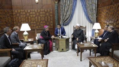 وفد أساقفة ألماني يزور شيخ الأزهر