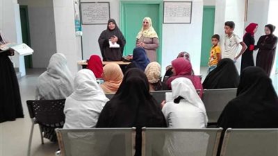 ندوة للتوعية بأخطار الزواج المبكر وأهمية الرضاعة وتوثيق الزواج بالشيخ زويد