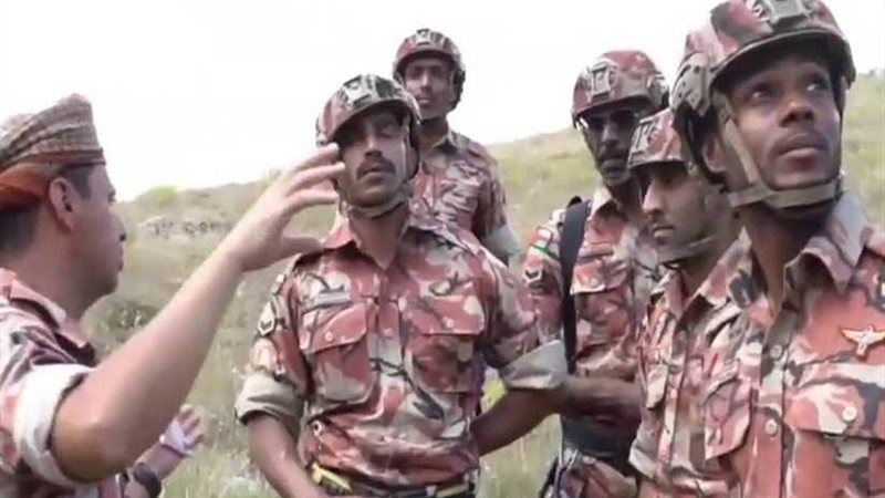 استمرار فعاليات التمرين