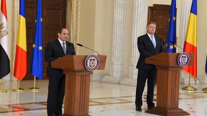 السيسي يلتقي فى بوخارست