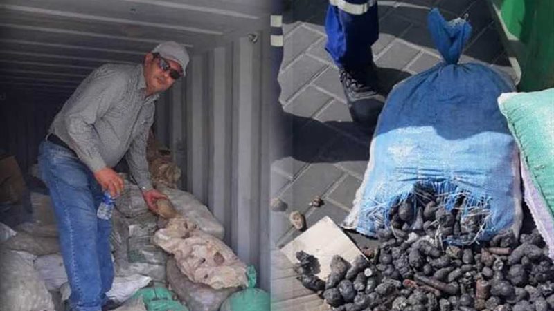 جمارك السخنة تضبط