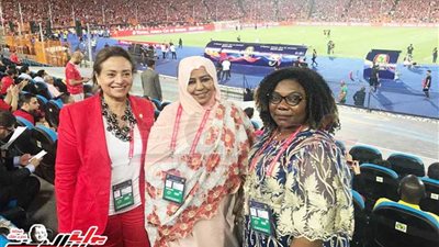 ننفرد بنشر صور وفد الاتحاد الإفريقي المدعو لحفل كأس الأمم الإفريقية