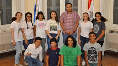 أطفال مصر إلى الكامب الروسي الدولي