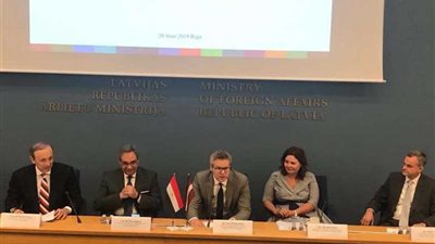 البعثة التجارية المصرية تواصل مباحثاتها في لاتفيا