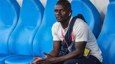 ماني يدعم زملائه في منتخب السنغال أمام تنزانيا في كأس أمم إفريقيا