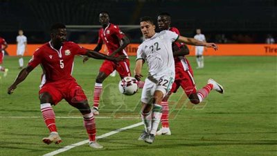 تفوق الجزائر علي كينيا بهدفين نظيفين في الشوط الأول