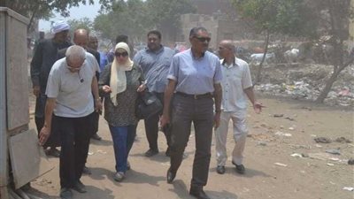 شبرا الخيمة تكافح ناقلات الأمراض بتطهير ترعة 