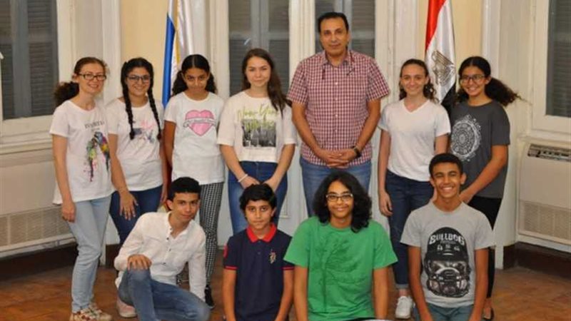 أطفال مصر إلى الكامب