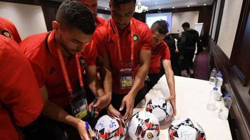 بعثة المنتخب المغربي