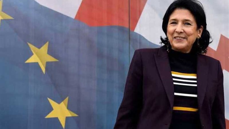 رئيسة جورجيا تدعو