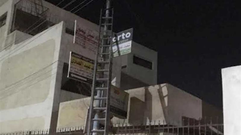 نشوب حريق بمدرسة