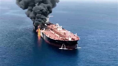 مسؤول بريطاني يتهم إيران بالهجوم على الناقلات في خليج عمان