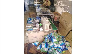 مباحث التموين تضبط مصنع حلوى من دون ترخيص بـ