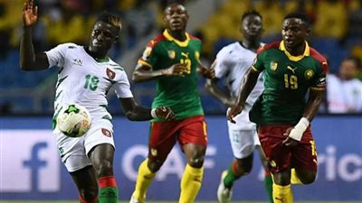 التعادل السلبي يحسم الشوط الأول بين الكاميرون وغينيا بيساو