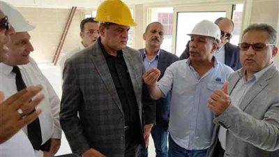 لجنة الإدارة المحلية تتفقد مشروع توسعات محطة مياه الشرب بكفر الدوار