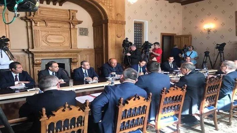 شكري يؤكد خلال مباحثاته