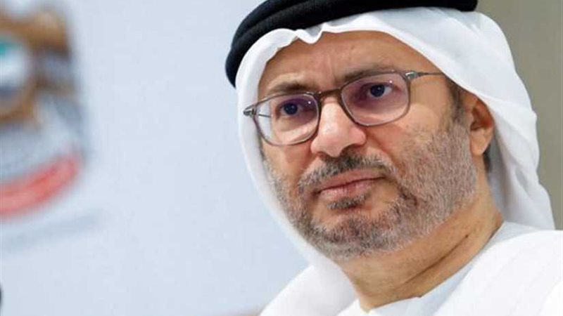 قرقاش يلتقي رئيس